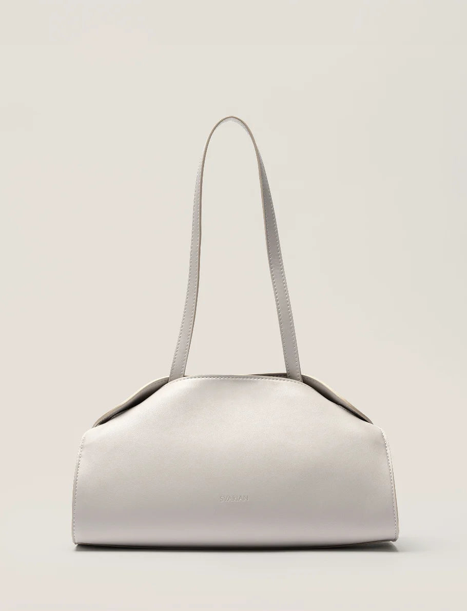 Alma Clutch Stone Cream