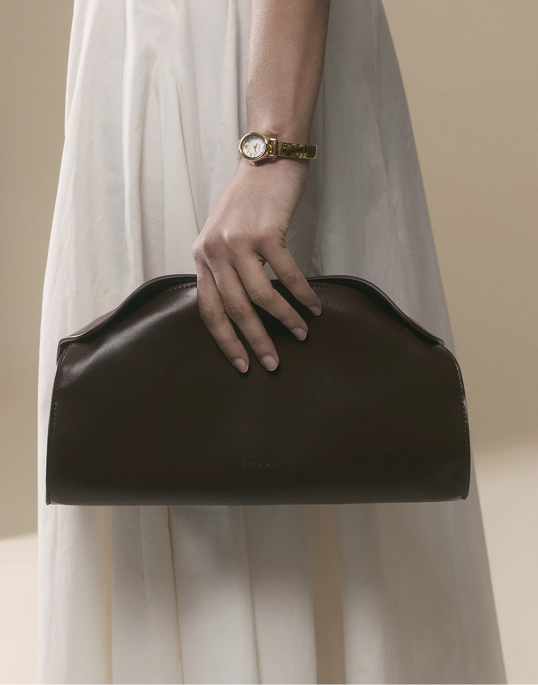 Alma Clutch Cocoa