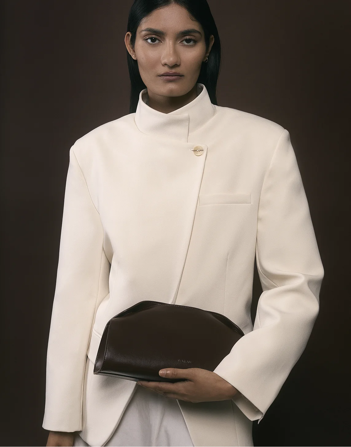 Alma Clutch Cocoa