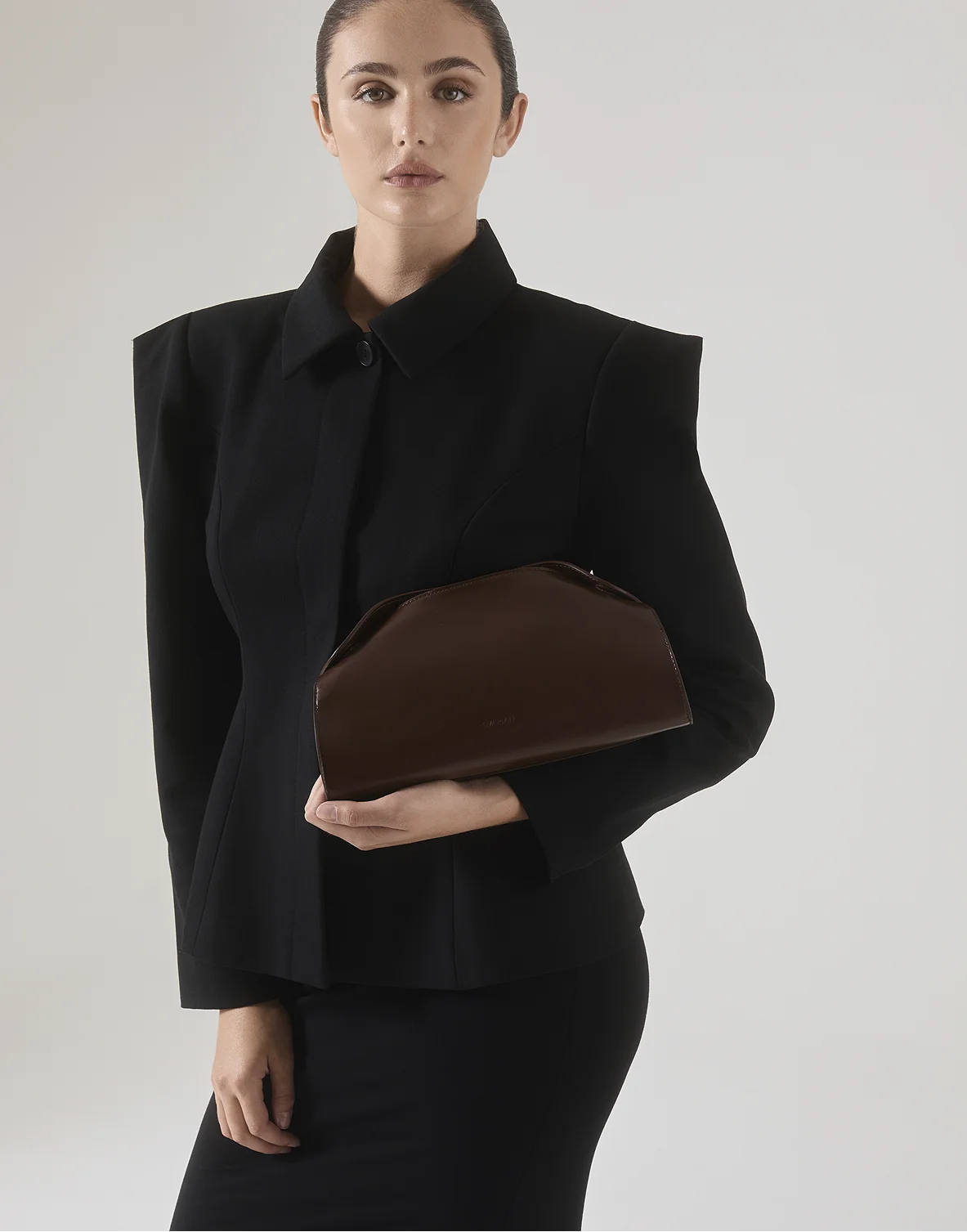 Alma Clutch Cocoa